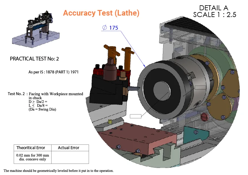 How We Test Lathe Machine