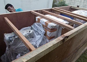 How We Pack Lathe Machine