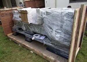 How We Pack Lathe Machine