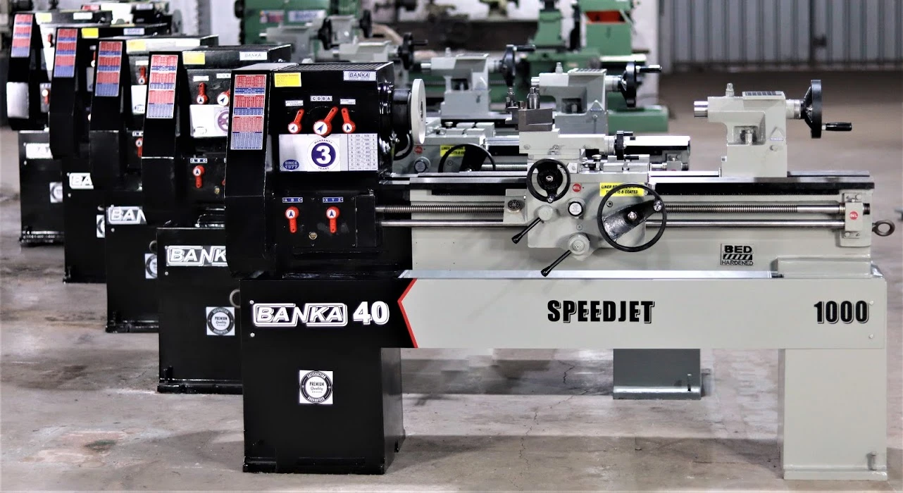 Lathe Machine All Gear 40-1000 – Professional Lathe – 6 Feet – image 2