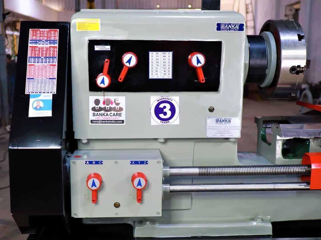 Banka 50 – HEAVY DUTY ALL GEAR LATHE MACHINE – image 2