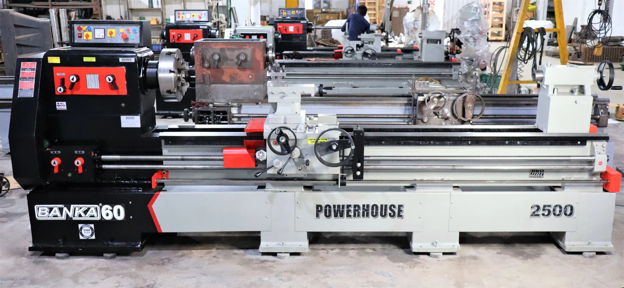Lathe Machine All Gear 60 – Heavy Duty Oil Country Lathe – 9 to 18 Feet – image 3