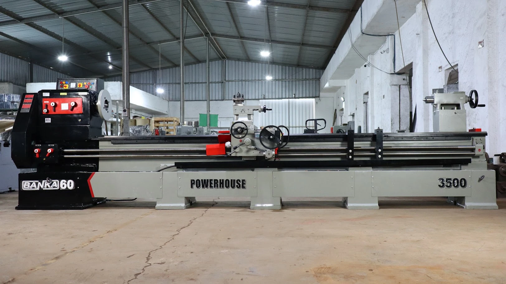 Lathe Machine All Gear 60 – Heavy Duty Oil Country Lathe – 9 to 18 Feet – image 5