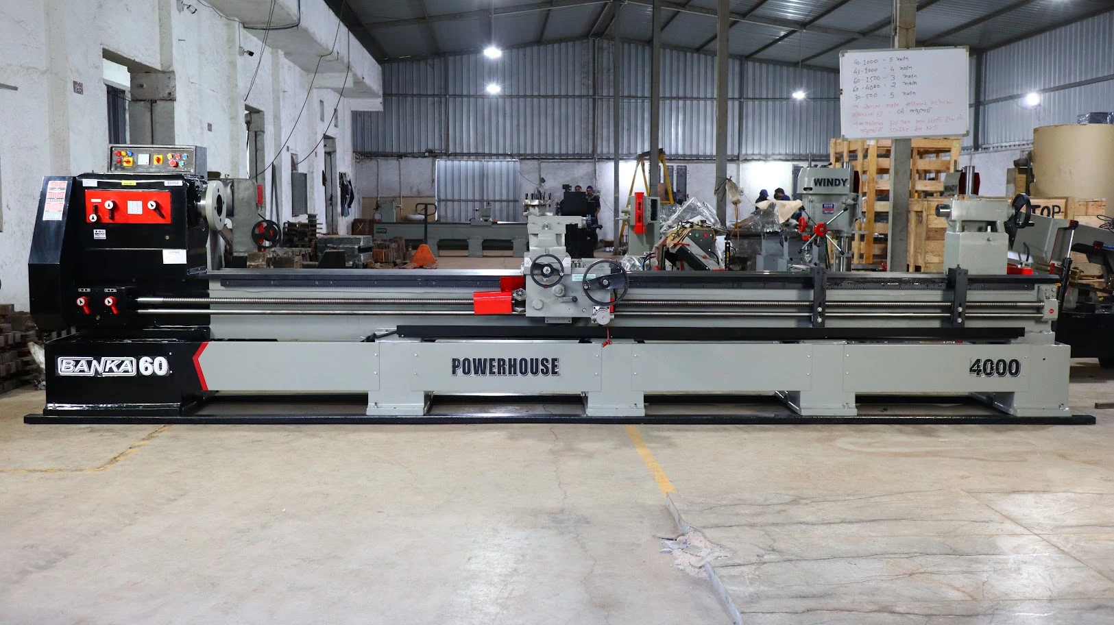 Lathe Machine All Gear 60 – Heavy Duty Oil Country Lathe – 9 to 18 Feet – image 6