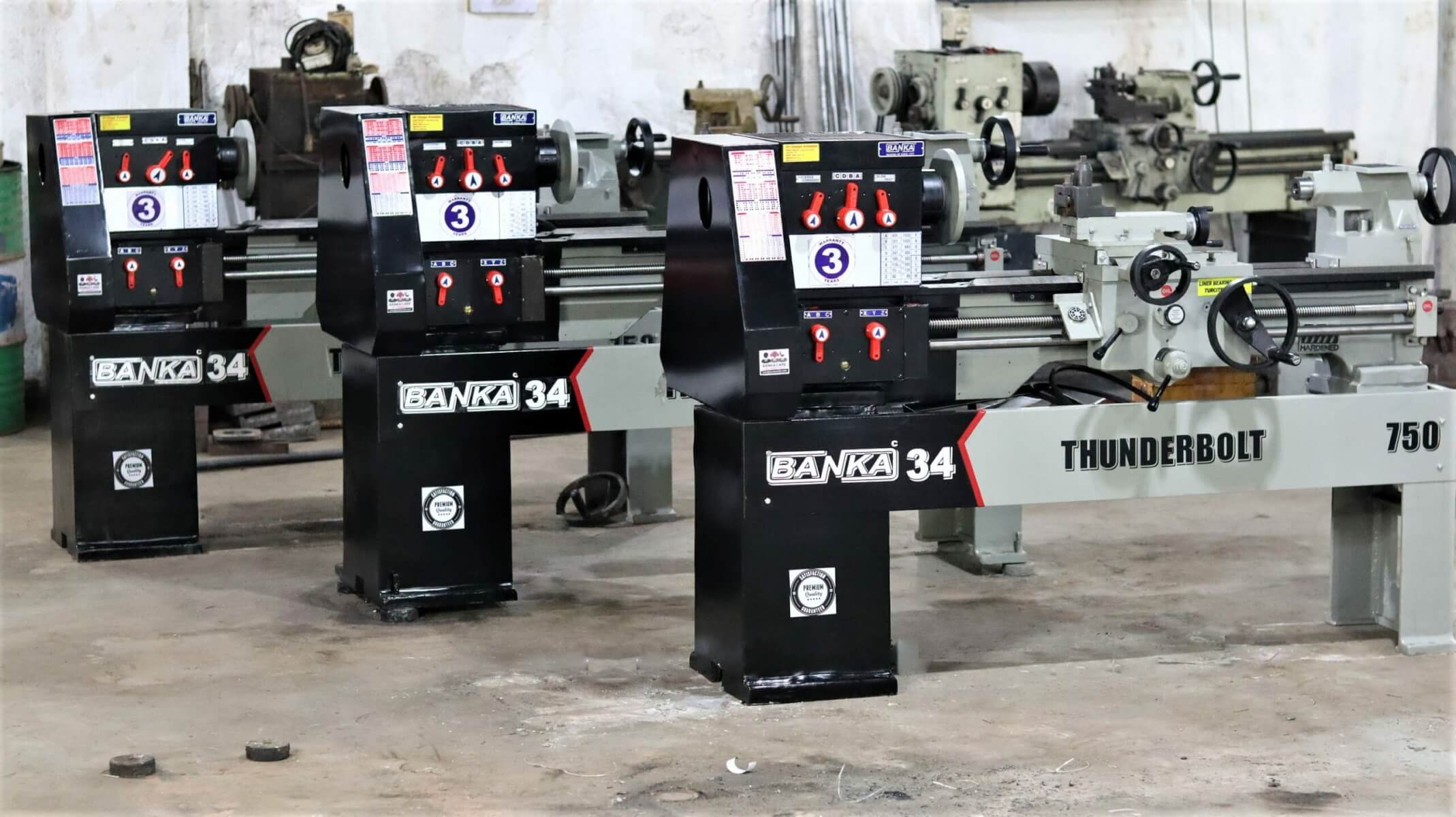 Banka 34 – LIGHT DUTY ALL GEAR LATHE MACHINE – 5 And 6 Feet – With Centre Height 170 mm/6.5 inch – High Speed Ra – image 4