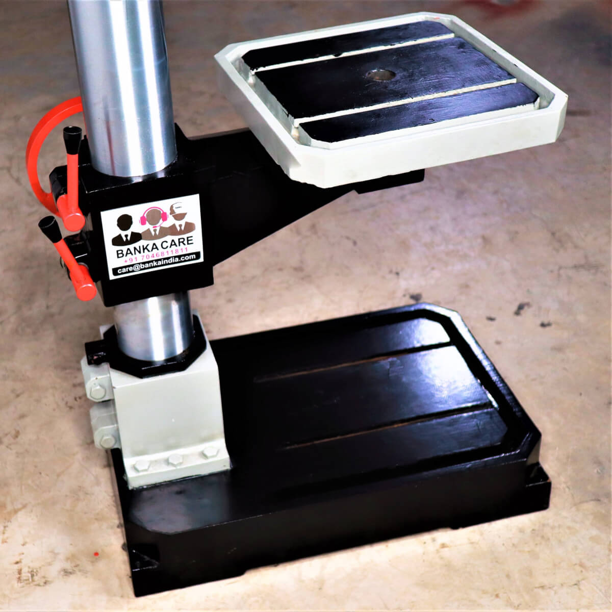 ALL GEARED PILLAR DRILL 40mm-Auto-Feed - Stand Type - Medium Duty – image 4