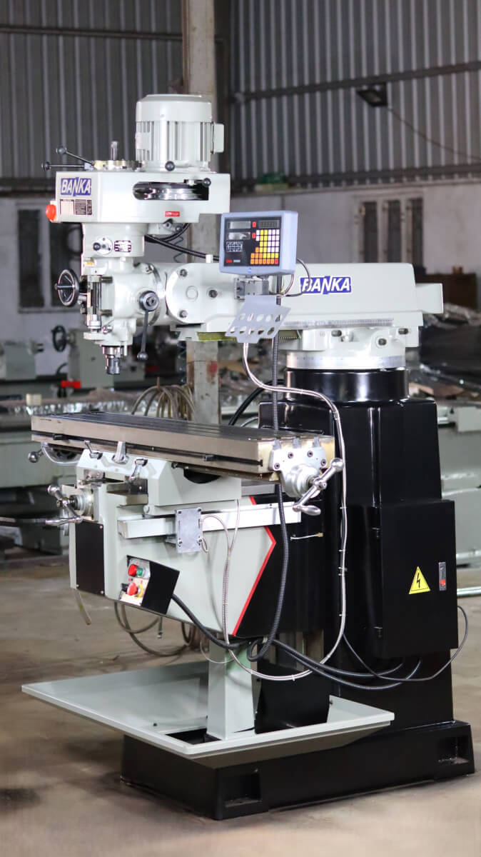 VERTICAL TURRET MILLING ALL ROUND 4+ DRO MILLING – M1TR TYPE – image 3