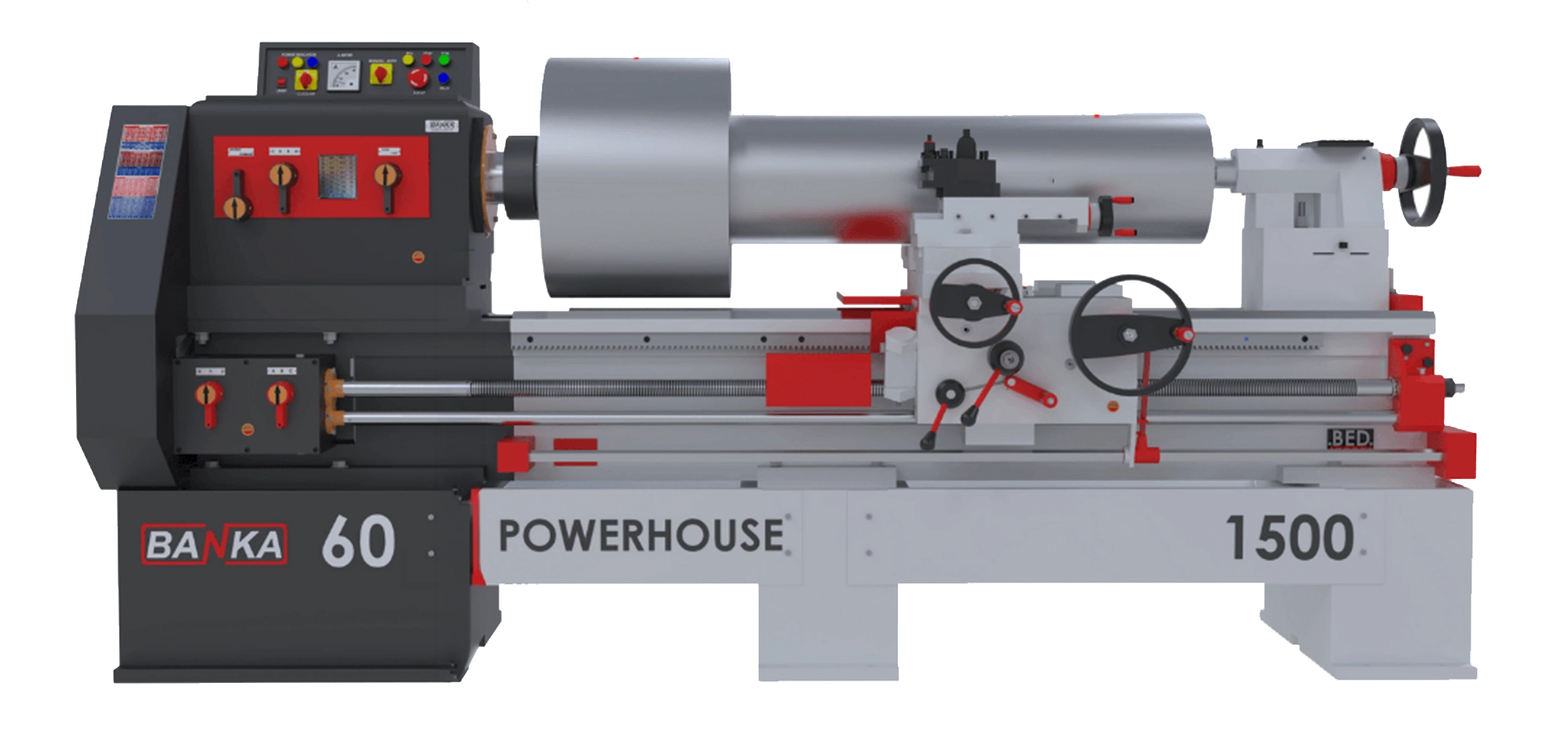 Banka 60 heavy-duty all-geared lathe machine