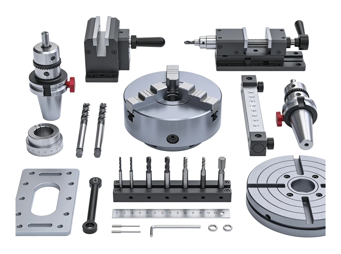 100+ Machine Accessories & Tools