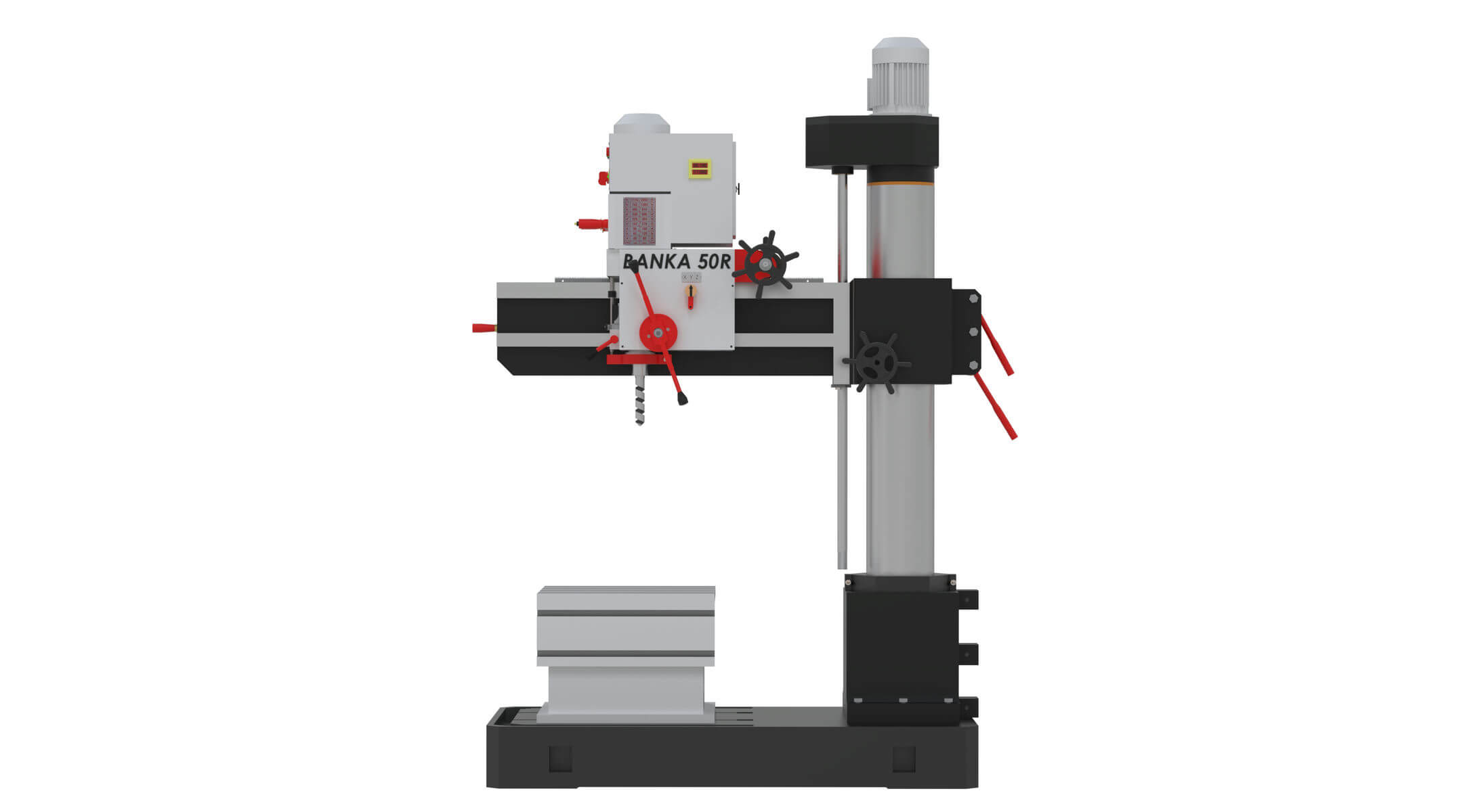 RADIAL DRILL MACHINE-ALL GEAR-50MM- 2 SPEED MOTOR