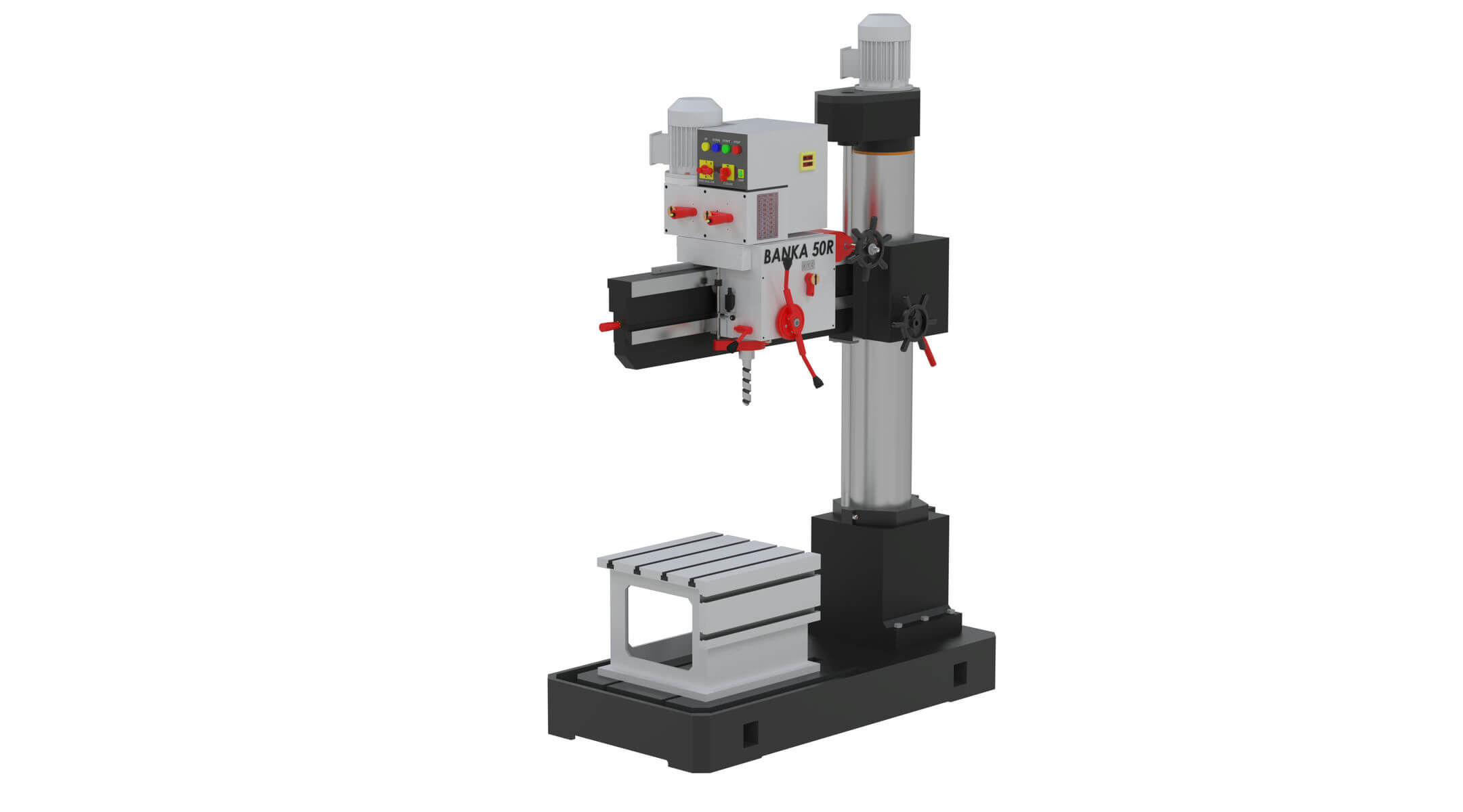 RADIAL DRILL MACHINE-ALL GEAR-50MM- 2 SPEED MOTOR
