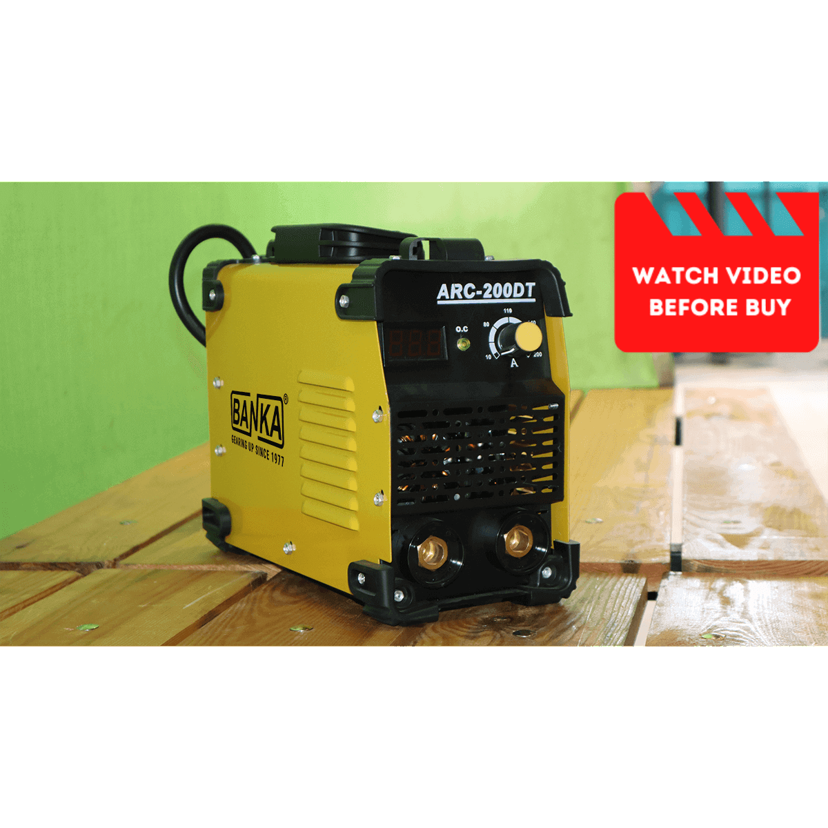 ARC-200 DT 1-PHASE - Portable Stud Type ARC Welding Machine