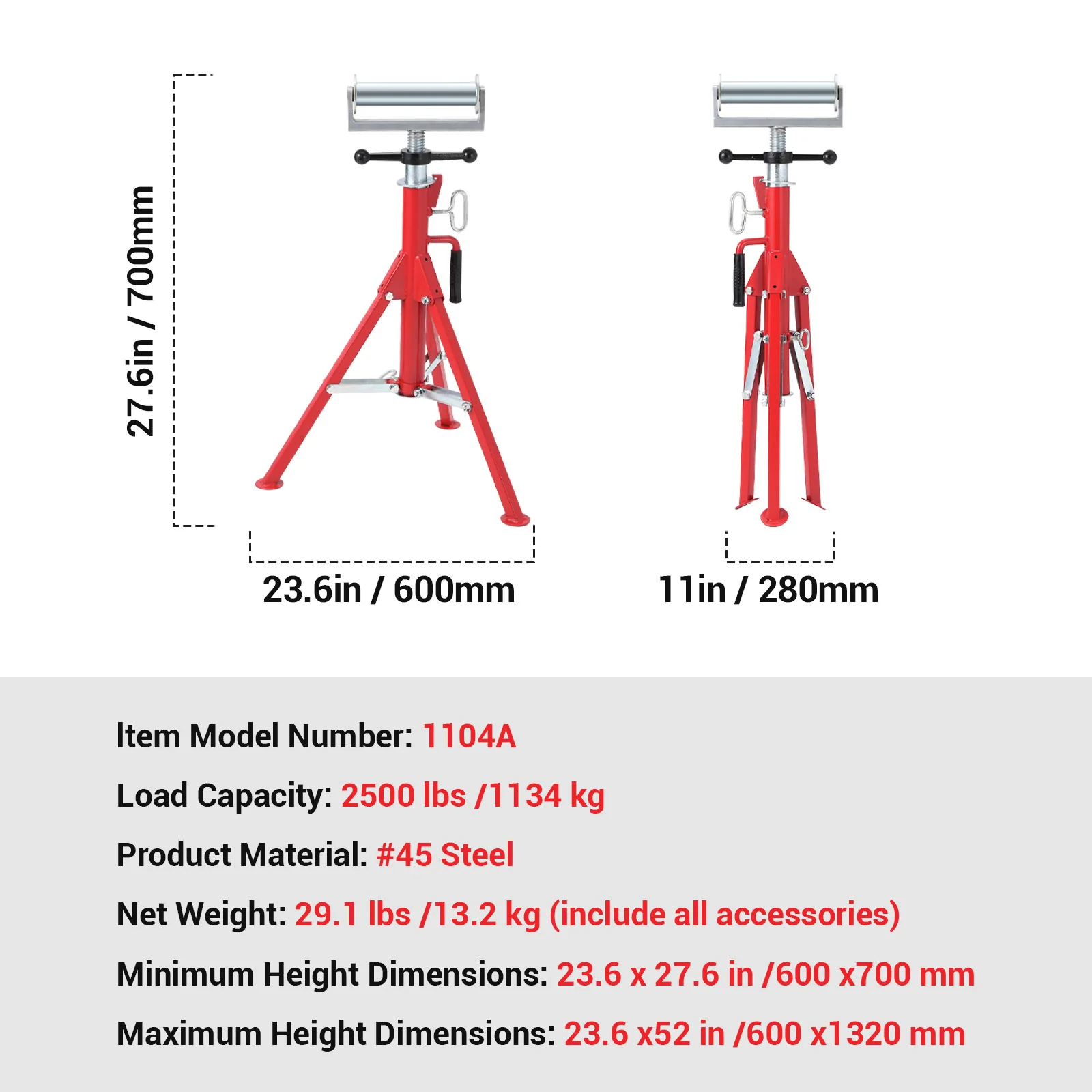 A.BAR STAND HEAVY DUTY – image 2