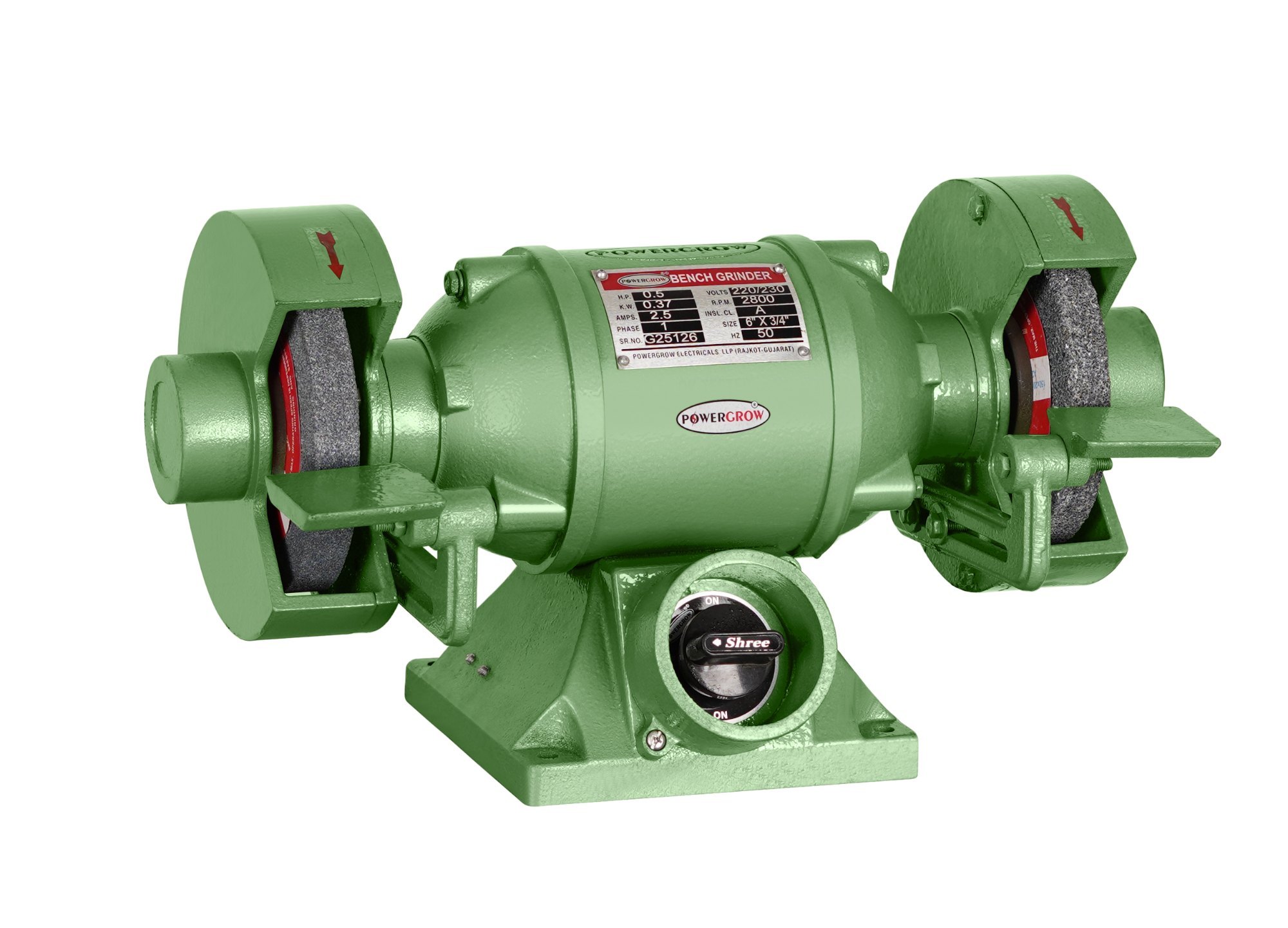 A.BENCH GRINDER 1 H.P 2800 R.P.M – image 4