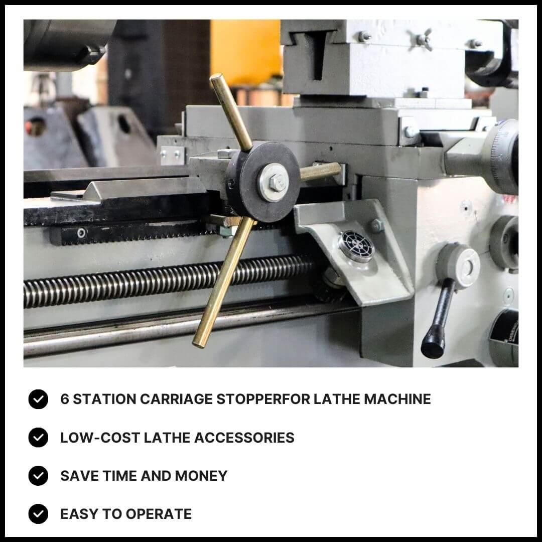 A.CARRIAGE STOPPER 6 WAY ALL MACHINE