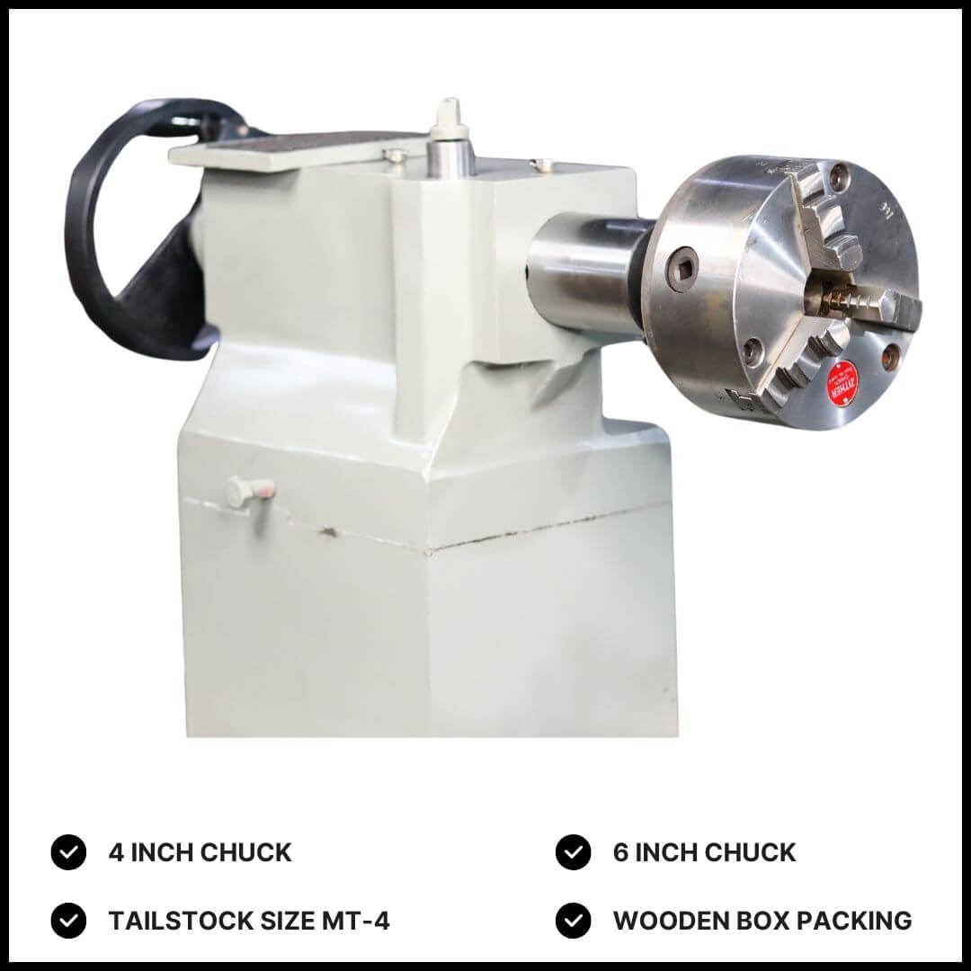 A.TAILSTOCK CHUCK REVOLVING 110 MM – image 2