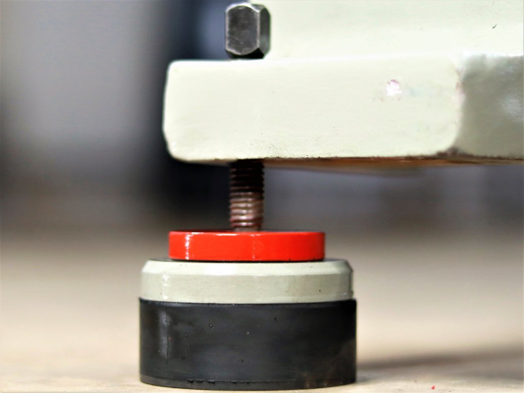 Lathe Vibration Dumping Pad 4 Pcs/Set Banka Machine