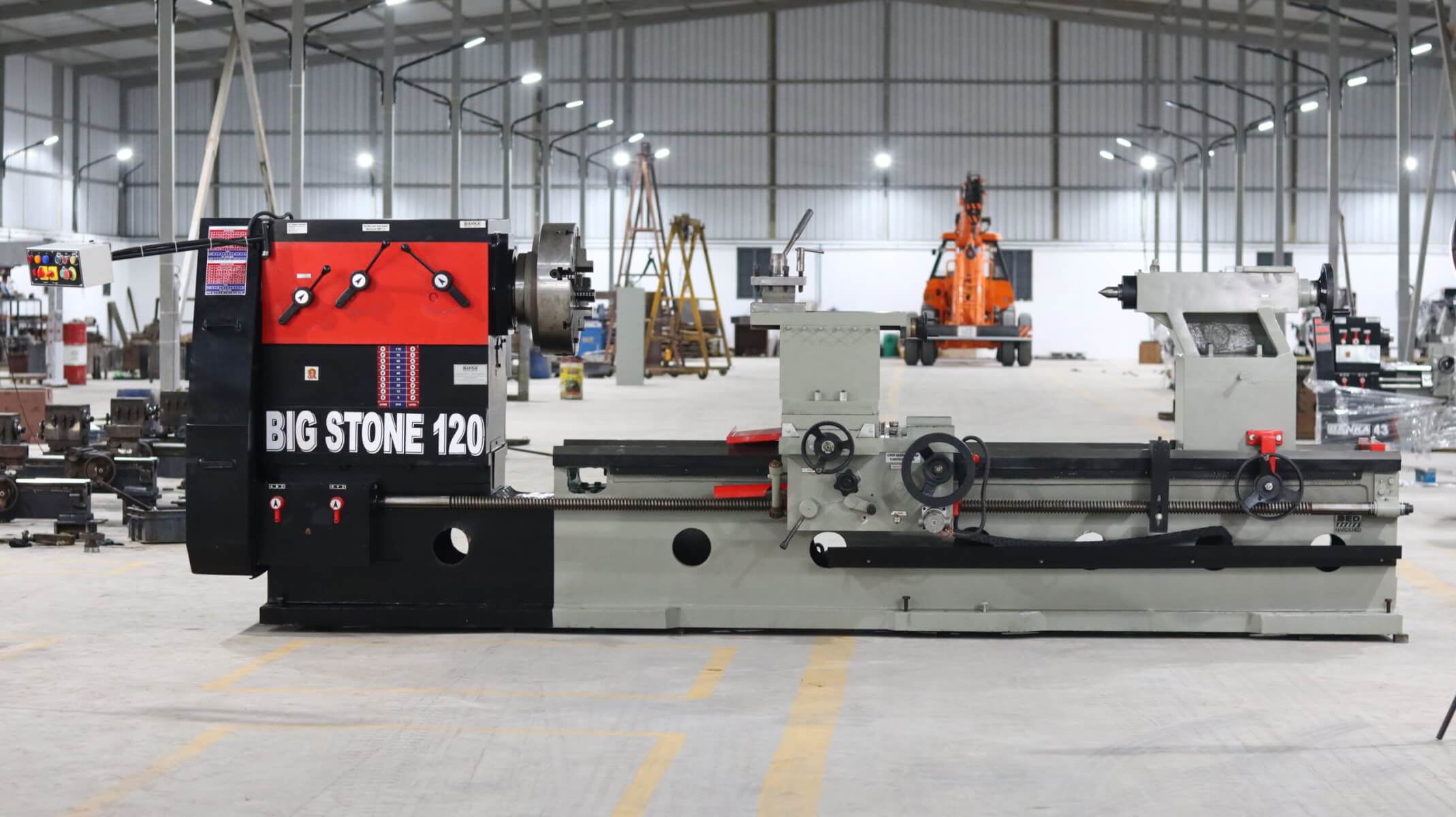 Heavy Duty Lathe Machine for Large Shaft Machining, Big Bore & Roll Turning – Model 120 BANKA - Image 2