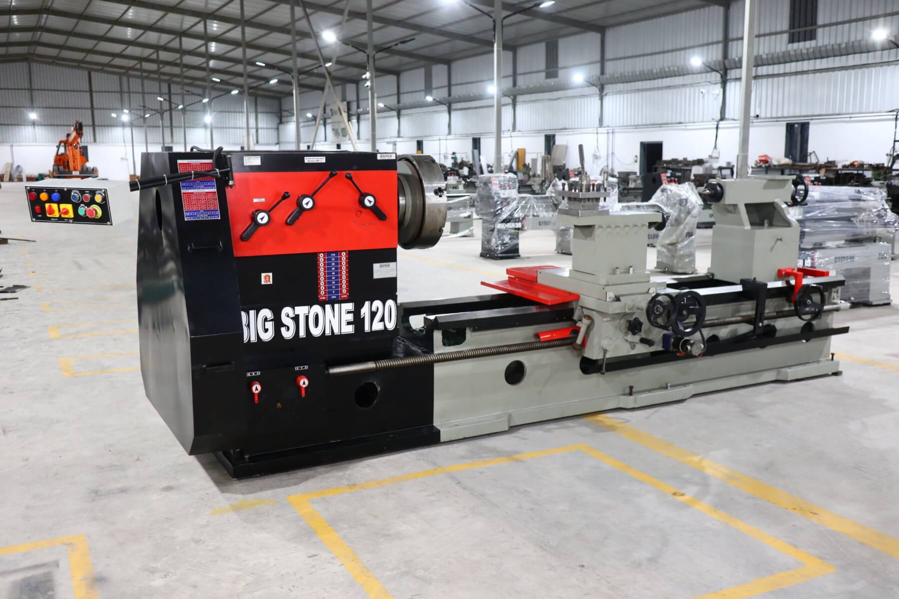 Heavy Duty Lathe Machine for Large Shaft Machining, Big Bore & Roll Turning – Model 120 BANKA - Image 4